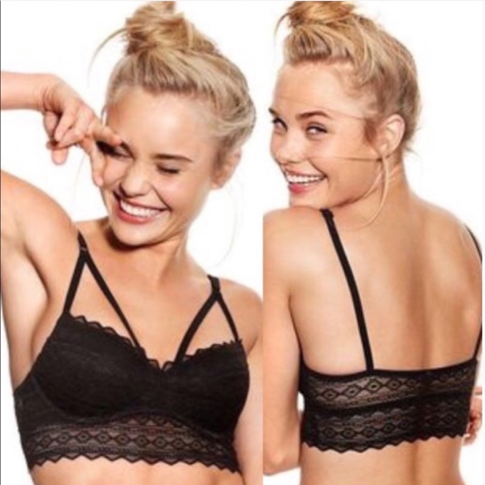 Victoria’s Secret PINK Strappy Pushup Bralette